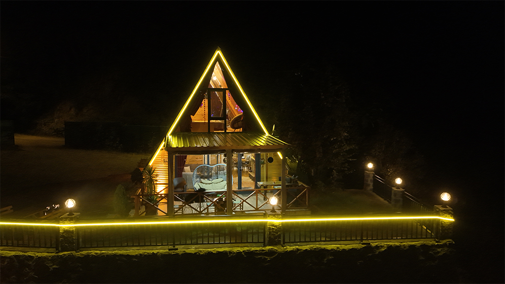 Tenta Bungalov Ardeşen deniz, dere ve doğa manzaralı bungalov